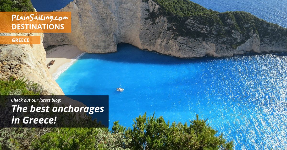 The top 5 anchorages in Greece!