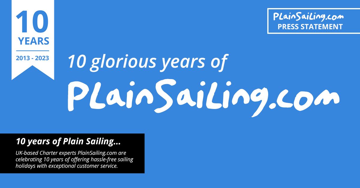 10 years of Plain Sailing...